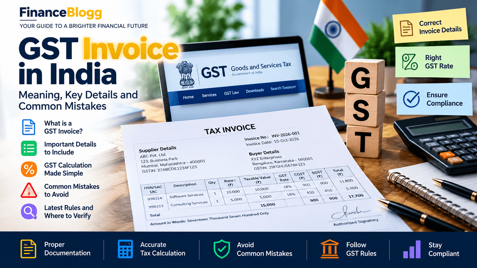 GST Invoice in India: Meaning, Key Details and Common Mistakes